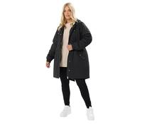 Yours Curve Borg Lined Parka Coat - Women's - Plus Size Curve