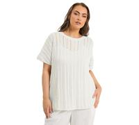 Yours Curve Boxy Knitted Top - Women's - Plus Size Curve