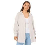 Yours Women's Woven Linen Shirt in Natural | Size: 14 Yours Natural 14