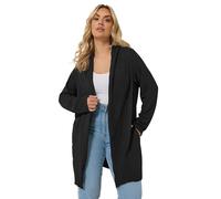 Yours Curve Bubble Textured Blazer - Women's - Plus Size Curve Black