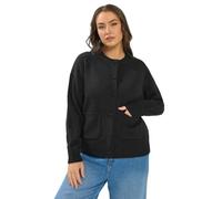 Yours Curve Button Through Knitted Cardigan - Women's - Plus Size Curve