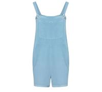 Yours Curve Chambray Dungarees - Women's - Plus Size Curve Blue