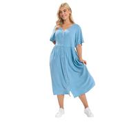 Yours Curve Chambray Maxi Tea Dress - Women's - Plus Size Curve