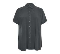 Yours Curve Chambray Shirt - Women's - Plus Size Curve Black