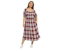 Yours Curve Check Shir Maxi Dress - Women's - Plus Size Curve