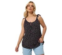 Yours Curve Cherry Print Vest Top - Women's - Plus Size Curve