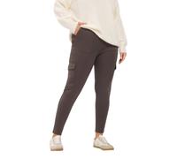 Yours Curve Chocolate Cargo Leggings - Women's - Plus Size Curve
