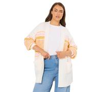 Yours Women's Colourblock Midi Cardigan | Size: 26-28 Yours Multicolor 26-28