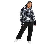 Yours Curve Cord Cargo Trousers - Women's - Plus Size Curve Black