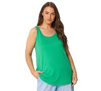Yours Curve Core Vest Top - Women's - Plus Size Curve Green