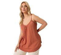 Yours Curve Crinkle Cami Vest Top - Women's - Plus Size Curve