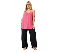 Yours Curve Crinkle Cami Vest Top - Women's - Plus Size Curve