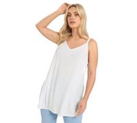 Yours Curve Crinkle Cami Vest Top - Women's - Plus Size Curve
