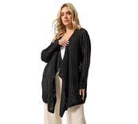 Yours Curve Crochet Longline Waterfall Cardigan - Women's - Plus Size Curve