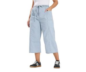 Yours Curve Cropped Jeans - Women's - Plus Size Curve