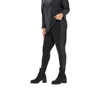 Yours Curve Diamante Side Stripe Leggings - Women's - Plus Size Curve Black