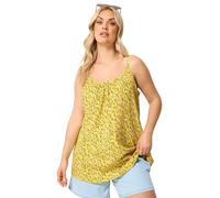 Yours Curve Ditsy Floral Swing Vest - Women's - Plus Size Curve