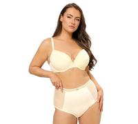 Yours Curve Dobby Lace Full Brief - Women's - Plus Size Curve Yellow