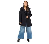 Yours Curve Double Breasted Military Coat - Women's - Plus Size Curve
