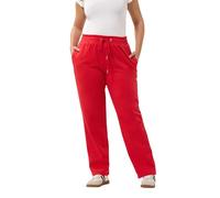 Yours Curve Drawstring Joggers - Women's - Plus Size Curve Red
