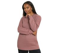 Yours Curve Drop Shoulder Jumper - Women's - Plus Size Curve Pink