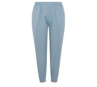 Yours Curve Dusky Blue Cuffed Joggers - Women's - Plus Size Curve