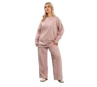 Yours Curve Dusky Pink Sweatshirt - Women's - Plus Size Curve