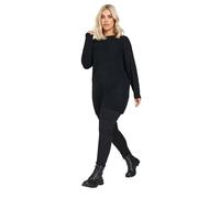 Yours Curve Essential Knitted Jumper - Women's - Plus Size Curve Black