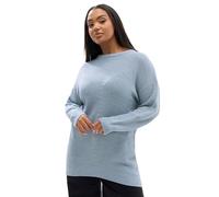 Yours Curve Essential Knitted Jumper - Women's - Plus Size Curve Light Blue
