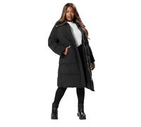 Yours Curve Funnel Neck Midi Coat - Women's - Plus Size Curve