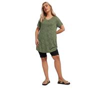 Yours Curve Green Broderie Anglaise Top - Women's - Plus Size Curve