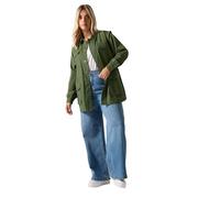 Yours Curve Green Carpenter Jacket - Women's - Plus Size Curve