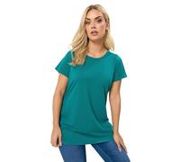 Yours Curve Green Core T-Shirt - Women's - Plus Size Curve