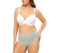 Yours Curve Green Lace Full Brief - Women's - Plus Size Curve