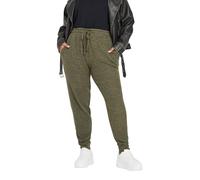 Yours Women's Soft Touch Joggers in Green | Size: 20 Yours Green 20