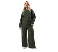 Yours Curve Green Sweatshirt - Women's - Plus Size Curve