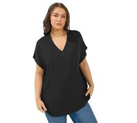 Yours Curve Grown-On Sleeve T-Shirt - Women's - Plus Size Curve