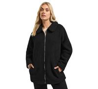 Yours Curve Heavyweight Teddy Fleece - Women's - Plus Size Curve Black