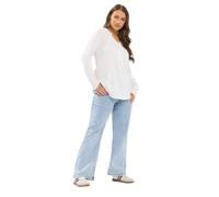 Yours Curve Henley Top - Women's - Plus Size Curve