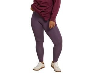 Yours Curve High Waisted Leggings - Women's - Plus Size Curve Purple