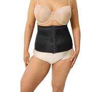 Yours Women's Hook & Eye Belly Band in Black | Size: 26/28