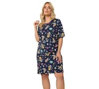 Yours Curve Ivory Teddy Print Sleep Tee Nightdress - Women's - Plus Size Curve