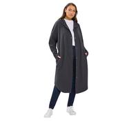 Yours Curve Khaki Green Hooded Maxi Jacket - Women's - Plus Size Curve