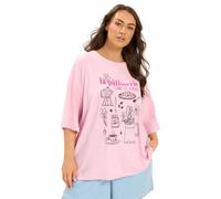 Yours Curve 'La Patisserie' Graphic T-Shirt - Women's - Plus Size Curve