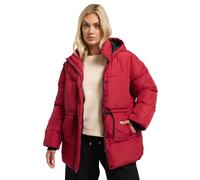 Yours Curve Leopard Short Padded Coat - Women's - Plus Size Curve
