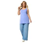 Yours Curve Light Blue Basic Vest Top - Women's - Plus Size Curve