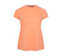 Yours Curve Light Orange Short Sleeve Core T-Shirt - Women's - Plus Size Curve