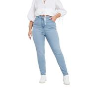 Yours Curve Stretch Skinny Ava Jeans - Women's - Plus Size Curve Light Blue
