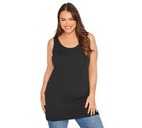 Yours Curve Longline Vest Top - Women's - Plus Size Curve Black