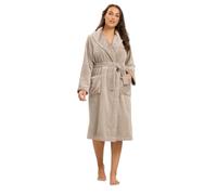 Yours Curve Luxe Dressing Gown - Women's - Plus Size Curve